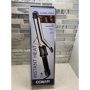 Conair Instant Heat 1-Inch Curling Iron Classic Curls  Brand New!
